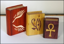 Book shaped bandsaw boxes by Taya