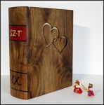 Book spahed bandsaw box by Taya