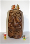 Tiki bandsaw box by Taya