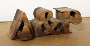 Bandsaw box letters, díszdoboz betűk #0042
