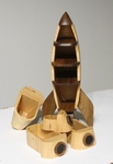 Rocket bandsaw box